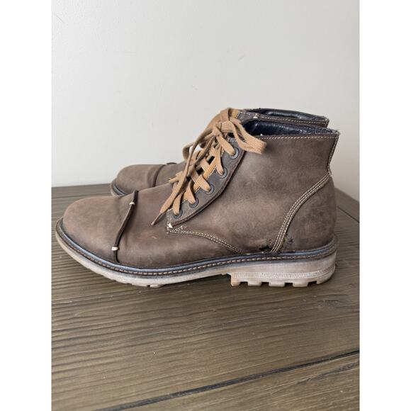 Naot Mikumi Lace Up Brown Crazy Horse Leather Boots Men’s Size 9.5 main image 7
